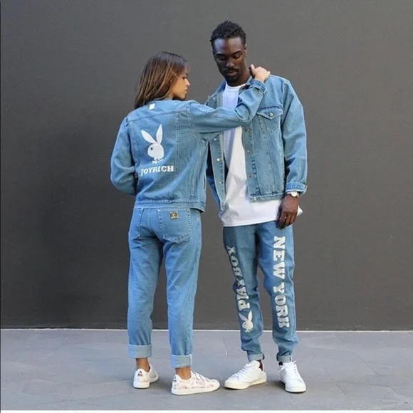 Joyrich | Jackets & Coats | Joyrich Playboy Oversized Denim Jacket 